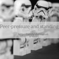 Peer-pressure and standing out